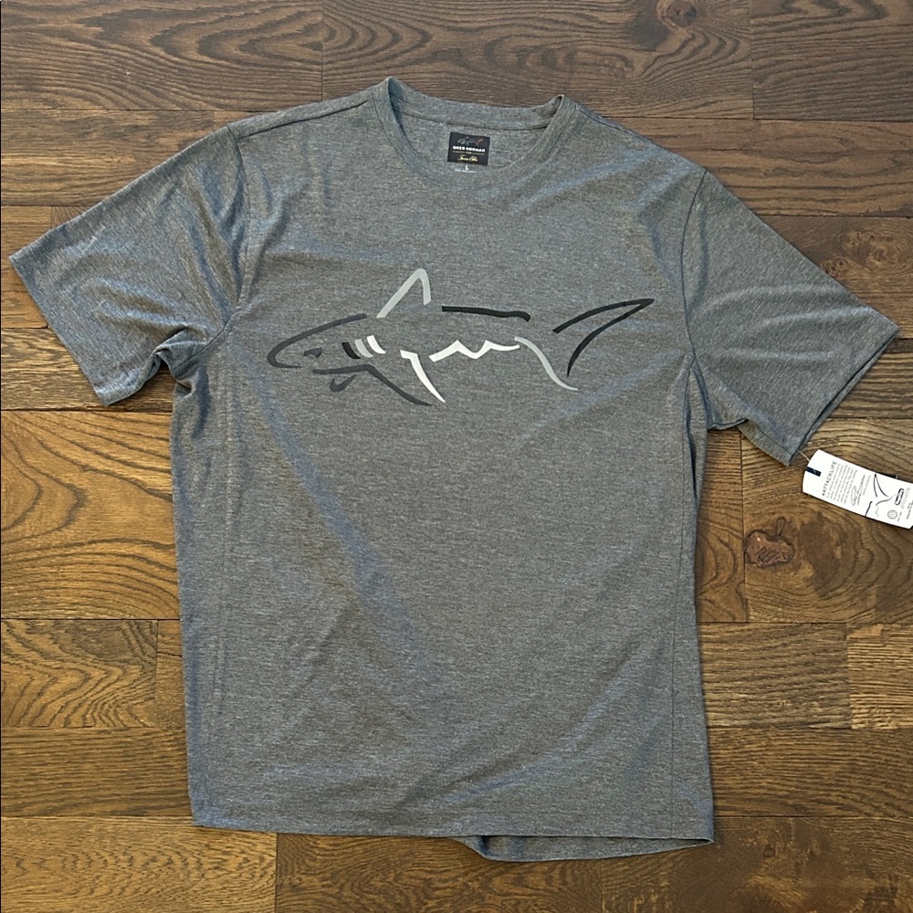 Greg Norman Collection Gray Shark Tee